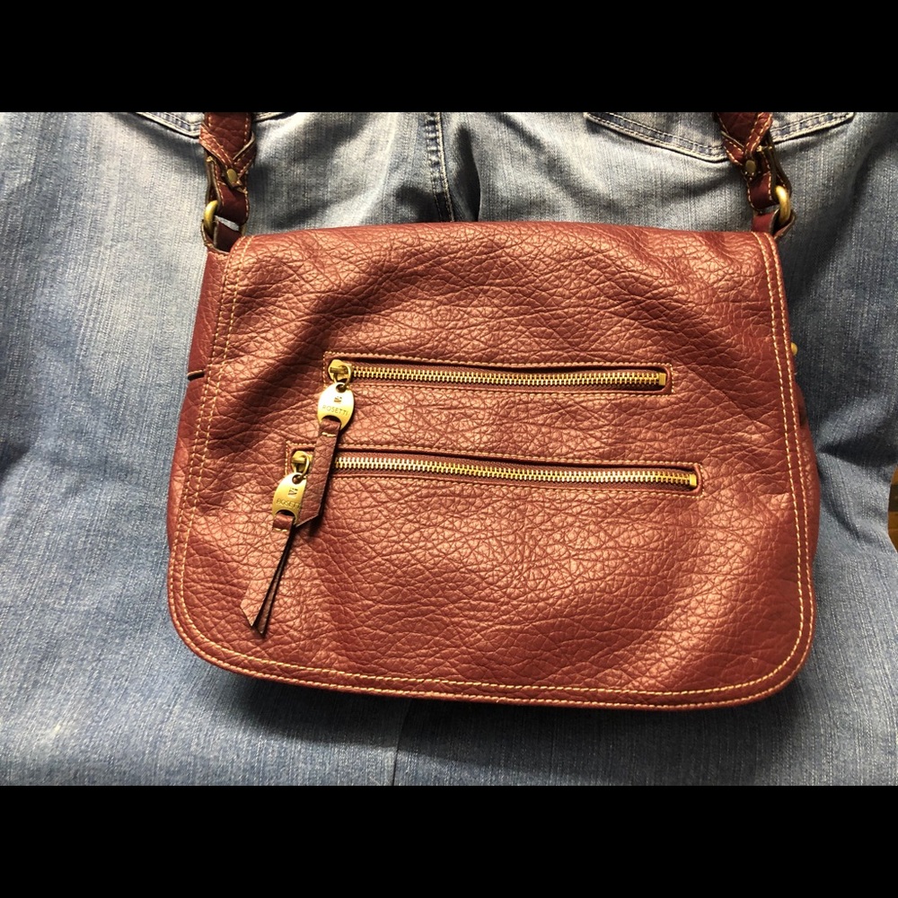 Rossetti Crossbody Leather Bag Brown Brown